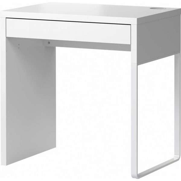 МИККЕ Письменный стол белый 73x50 см - 203.739.23