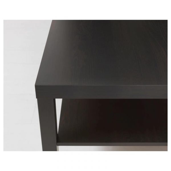 ЛАКК Журнальный стол, черно-коричневый 118x78 см - Артикул: 104.460.67