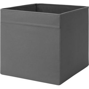 ДРЁНА Коробка, темно-серый 33x38x33 см - Артикул: 004.439.79