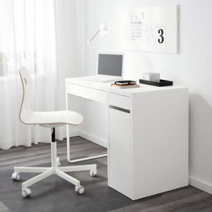 МИККЕ Письменный стол белый 105x50 см - Артикул: 003.739.19