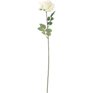 СМИККА Цветок искусственный роза/белый 75 см - Артикул: 203.805.51