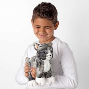 ЛИЛЛЕПЛУТТ Мягкая игрушка кот серый/белый - Артикул: 803.661.04