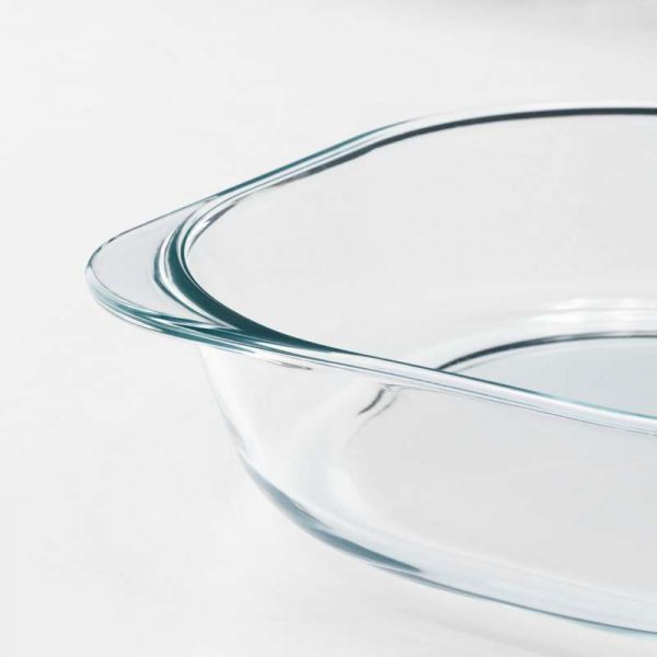 ФОЛЬСАМ Форма для духовки прозрачное стекло 24.5x24.5 см - Артикул: 103.721.46