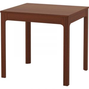 ЭКЕДАЛЕН Раздвижной стол коричневый 80/120x70 см - Артикул: 503.578.32