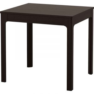 ЭКЕДАЛЕН Раздвижной стол темно-коричневый 80/120x70 см - Артикул: 303.578.33