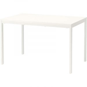 ВАНГСТА Раздвижной стол белый 120/180x75 см - Артикул: 503.615.65