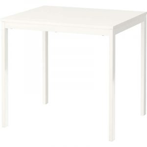 ВАНГСТА Раздвижной стол белый 80/120x70 см - Артикул: 603.751.28
