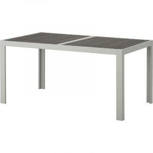 ШЭЛЛАНД Садовый стол темно-серый/светло-серый 156x90 см - Артикул: 092.648.74