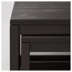 ХАВСТА Комплект столов, 2 шт темно-коричневый - Артикул: 104.042.89
