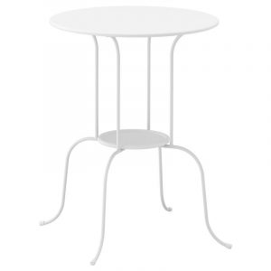 ЛИНДВЕД Придиванный столик, белый 50x68 см - Артикул: 604.338.97