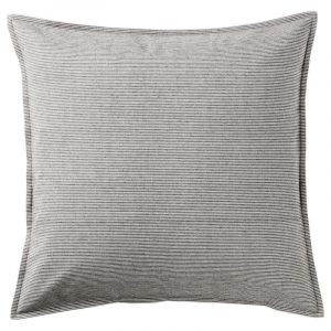 КРИСТИАННЕ Чехол на подушку, белый/темно-серый в полоску 50x50 см - Артикул: 904.326.60