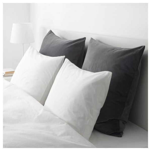 САНЕЛА Чехол на подушку, темно-серый 65x65 см - Артикул: 904.476.90