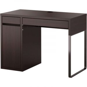 МИККЕ Письменный стол черно-коричневый 105x50 см - Артикул: 203.739.18
