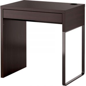 МИККЕ Письменный стол черно-коричневый 73x50 см - Артикул: 403.739.22