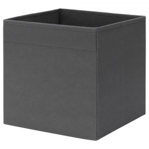 ФЮССЕ Коробка, темно-серый 30x30x30 см | 504.535.79