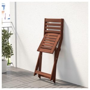 ЭПЛАРО Садовый стул, складной коричневая морилка | 004.131.33