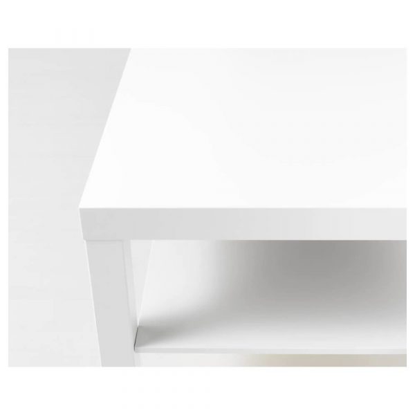 ЛАКК Журнальный стол, белый 90x55 см - 504.499.07