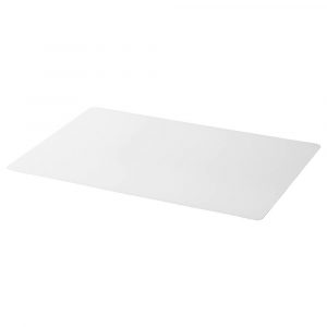 СКВАЛЛЬРА Подкладка на стол, белый/прозрачный 60x80 см - 804.518.90