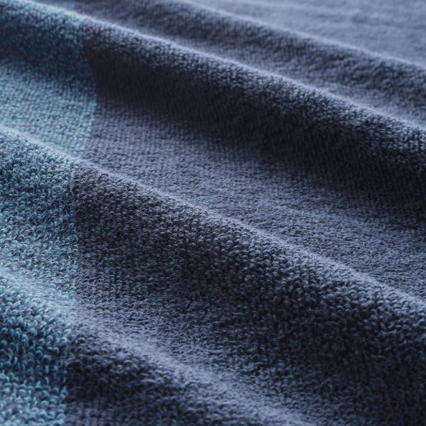 ХИМЛЕОН Простыня банная, темно-синий, меланж, 100x150 см - 204.429.07