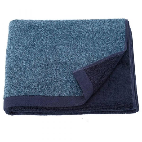 ХИМЛЕОН Банное полотенце, темно-синий, меланж, 70x140 см - 604.429.05