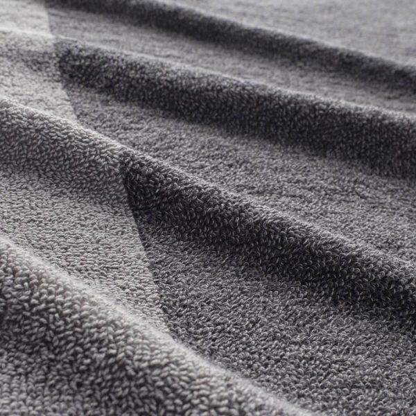ХИМЛЕОН Простыня банная, темно-серый, меланж, 100x150 см - 704.429.38