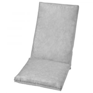 ДУВХОЛЬМЕН Подушка на сиденье/спинку,без чехла, для сада серый, 71x45/42x45 см - 403.918.60