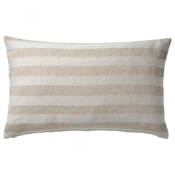 ХЕДДАМАРИА Чехол на подушку, неокрашенный, в полоску, 40x65 см - 904.559.15