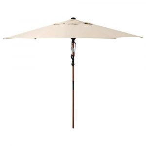 БЕТСО / ЛИНДЭЙА Зонт от солнца, коричневый под дерево, бежевый, 300 см - 793.247.23