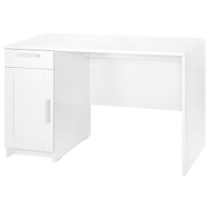 БРИМНЭС Письменный стол, белый, 120x65 см - 904.740.23
