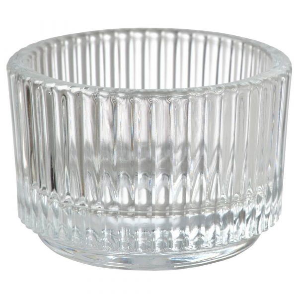 FINSMAK Подсвечник для греющей свечи, прозрачное стекло 3.5 см - 604.709.84