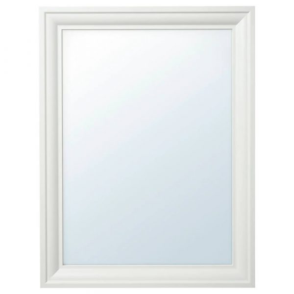 ТОФТБЮН Зеркало, белый 65x85 см - 004.591.59