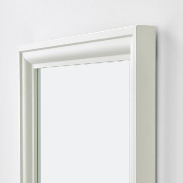 ТОФТБЮН Зеркало, белый 65x85 см - 004.591.59