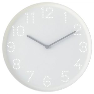 ТРОММА Настенные часы, белый 25 см - 404.542.92