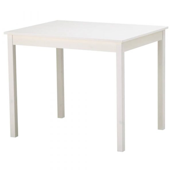 ОЛМСТАД Стол, белый 90x70 см - 502.403.85