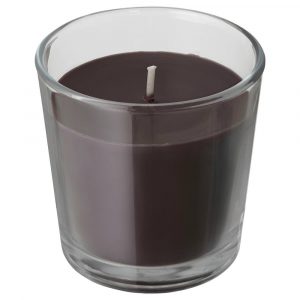 СИНЛИГ Ароматическая свеча в стакане, Перец/черный 7.5 см - 304.938.78