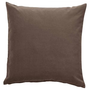 САНЕЛА Чехол на подушку, серый/коричневый 50x50 см - 304.901.96
