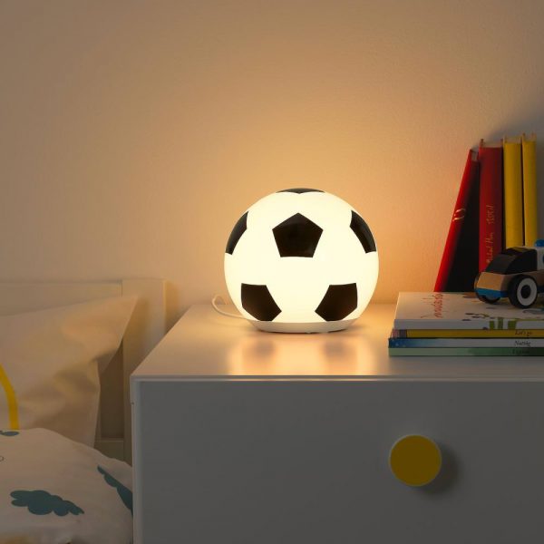 ЭНГАРНА Настольная лампа, светодиодная, «футбольный мяч» - 704.877.57
