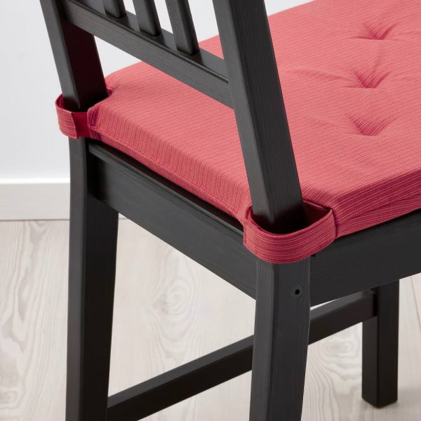ЮСТИНА Подушка на стул, красный 42/35x40x4 см - 604.728.22