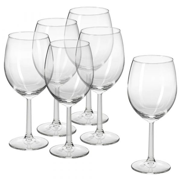 СВАЛЬК Бокал для вина, прозрачное стекло 44 сл - 804.730.24
