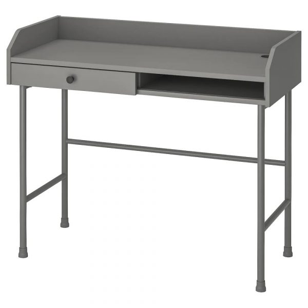 ХАУГА Письменный стол, серый 100x45 см - 104.776.76