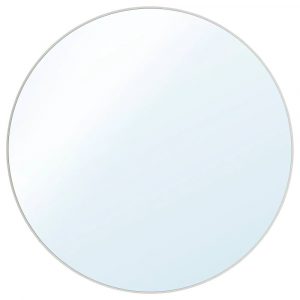 ЛИНДБЮН Зеркало, белый 80 см - 004.937.09