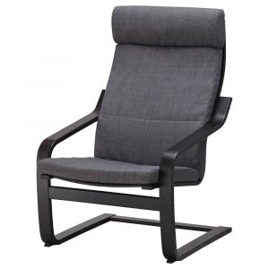 ПОЭНГ Подушка-сиденье на кресло, Гуннаред темно-серый - 304.934.68