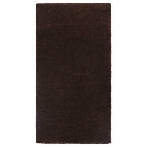 СТОЭНСЕ Ковер, короткий ворс, темно-коричневый 80x150 см - 605.002.07