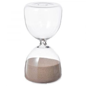 ЭФТЕТЭНКА Декоративные песочные часы, прозрачное стекло/песочный 15 см - 204.954.82