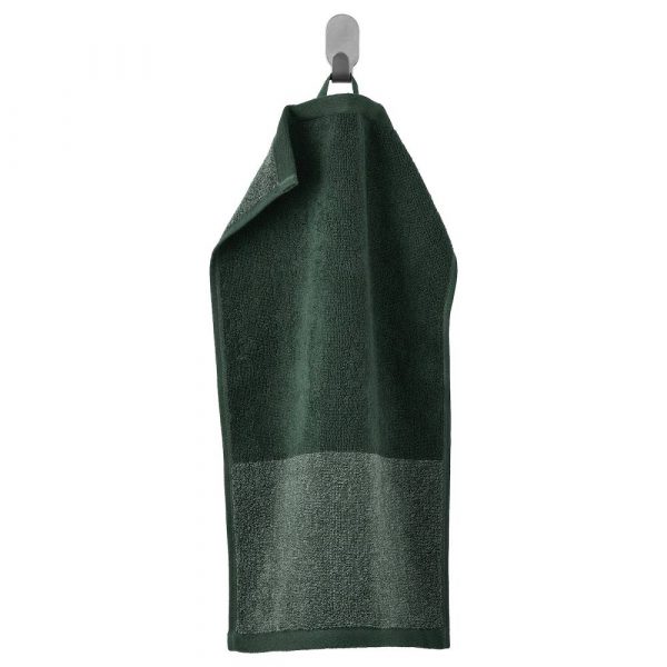 ХИМЛЕОН Полотенце, темно-зеленый/меланж 30x50 см - 005.104.93