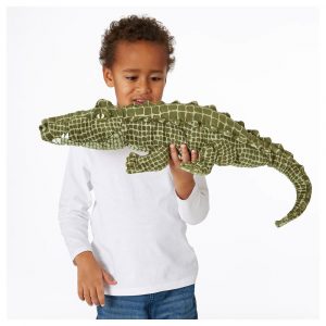 ЭТТЕМЭТТ Мягкая игрушка, крокодил/зеленый 80 см - 805.068.16