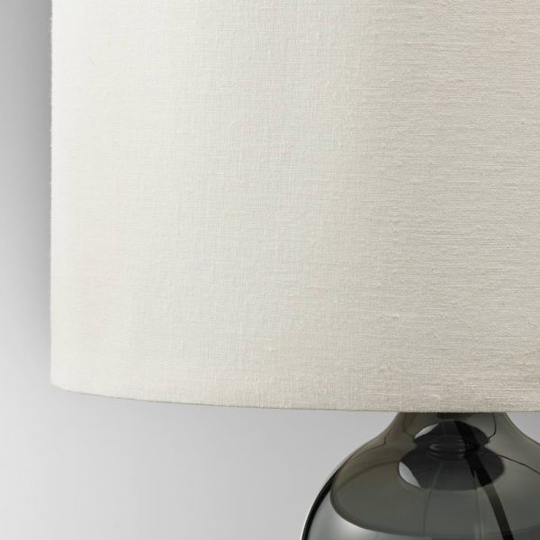 ТОНВИС Лампа настольная, дымчатый стекло/белый 52 см - 304.599.64