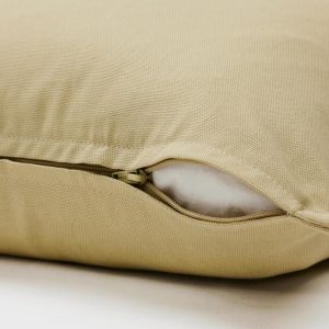 ГУРЛИ Чехол на подушку, светлый бежево-зеленый 50x50 см - 905.070.85