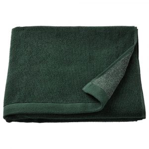 ХИМЛЕОН Банное полотенце, темно-зеленый/меланж 70x140 см - 205.104.87
