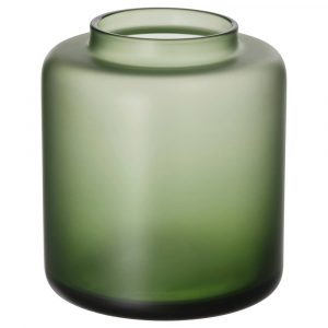 КОНСТФУЛЛ Ваза, матовое стекло/зеленый 10 см - 805.119.50